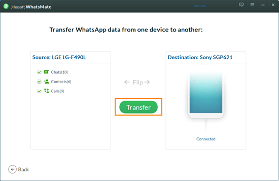 save whatsapp data from one device to another Whatsapp Manager