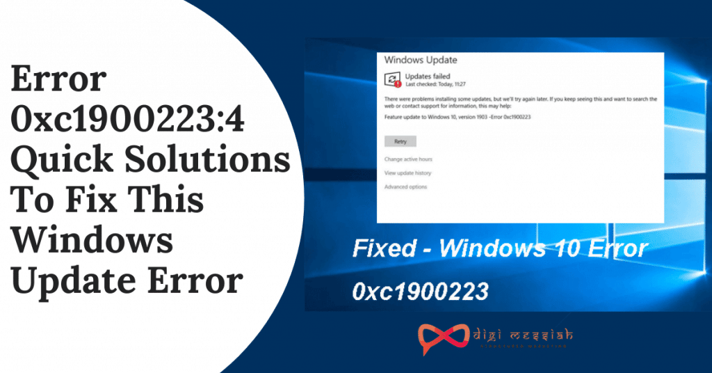 Error 0xc19002234 Quick Solutions To Fix This Windows Update Error