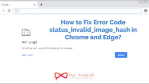 How to Fix Error Code status_invalid_image_hash in Chrome and Edge