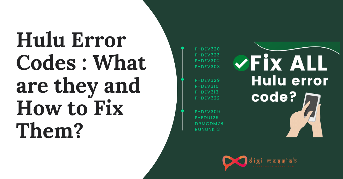 Hulu Error Codes _ What are they and How to Fix Them_