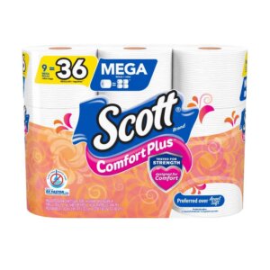 Scott Comfort Plus Septic Safe Toilet Paper