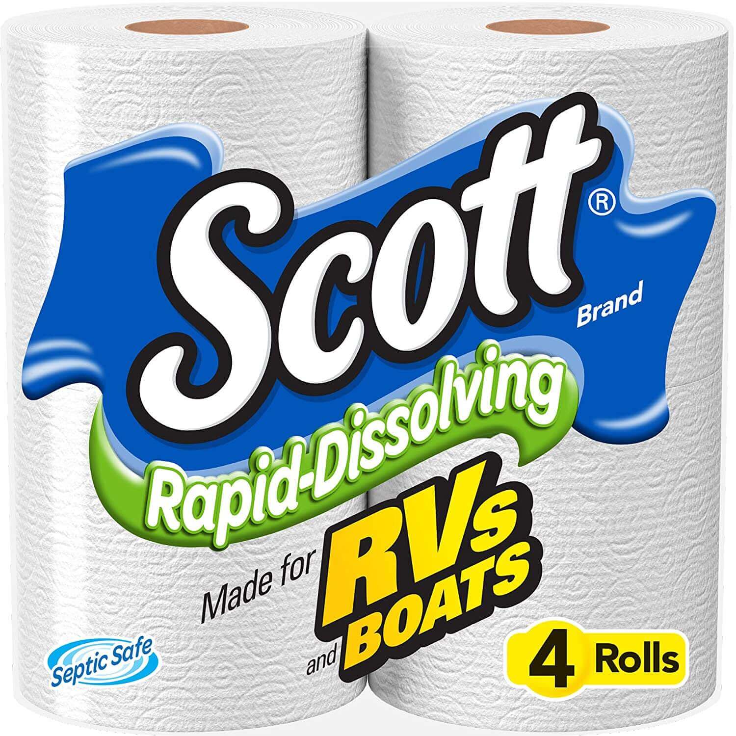 Scott Rapid Dissolving Septic Safe Toilet Paper