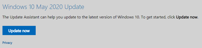 Updating Windows Via Media Creation Tool