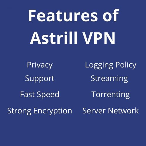 Astrill VPN Features
