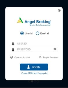 login to angel broking app