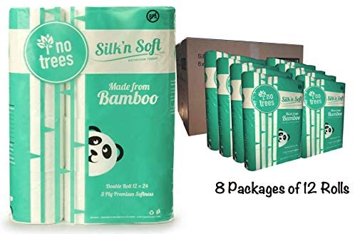silk and soft bamboo toilet paper