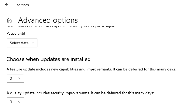 windows update error 0x80240fff