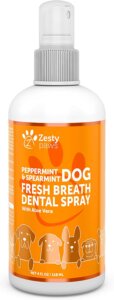 zesty paws best dog dental spray
